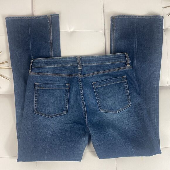New York & Company Curvy Low Rise Bootcut Jeans Size 8 145 - Picture 6 of 9